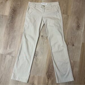 Aeropostale Stretch Tan Straight Leg Pants